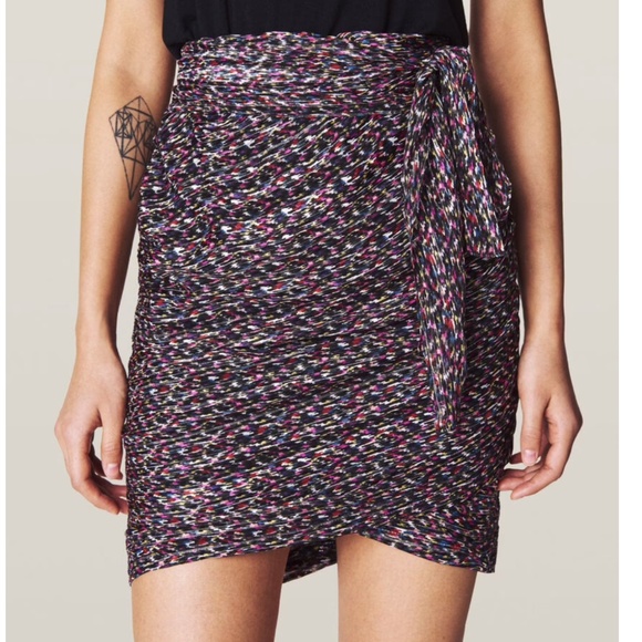 ba&sh Dresses & Skirts - ba&sh Multicolor Textured Skirt